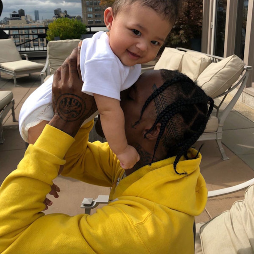 Travis Scott And Kylie Jenner Share Adorable New Photos Of Stormi E Online Ca